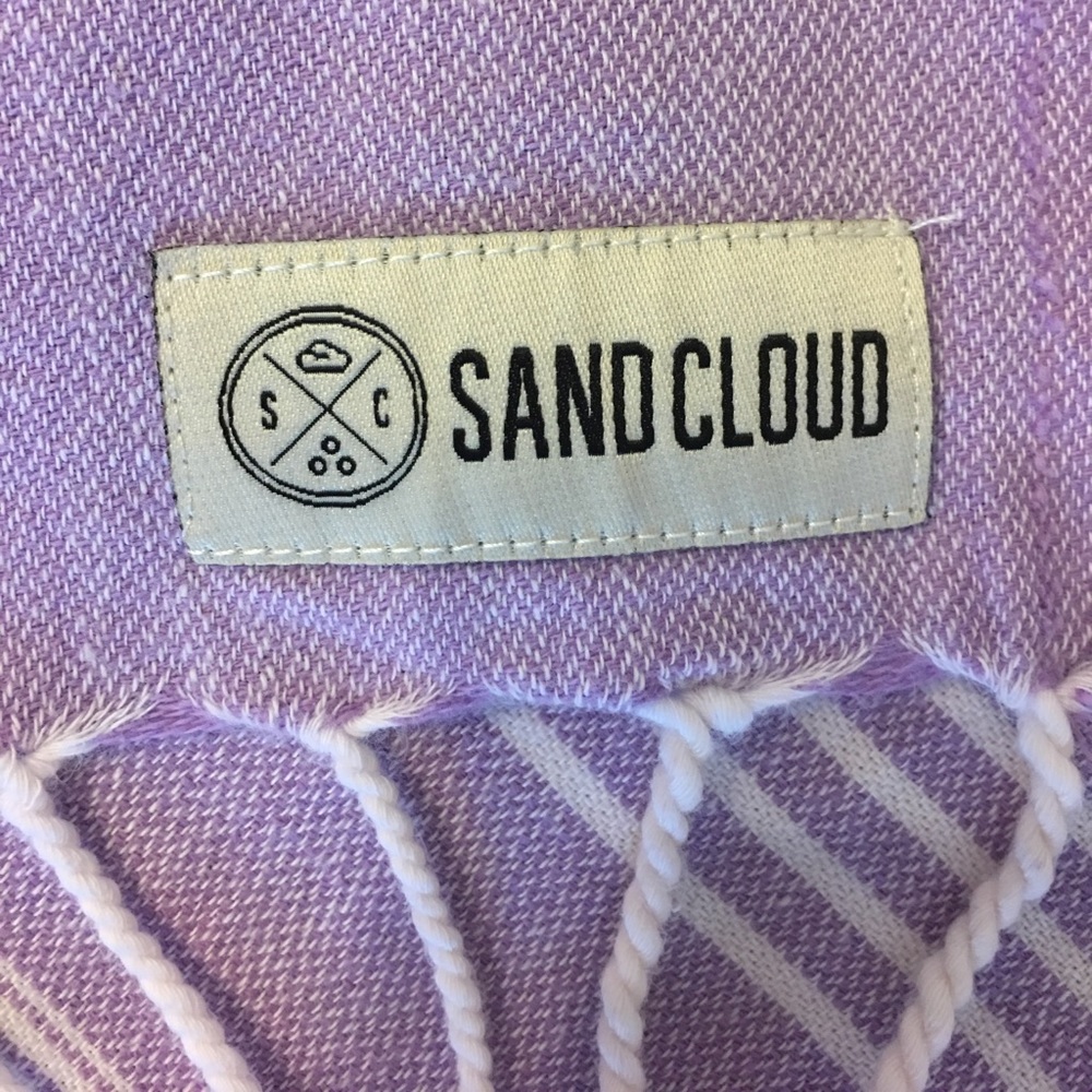 Sand Cloud Classic Stripes Lilac Blossom Towel